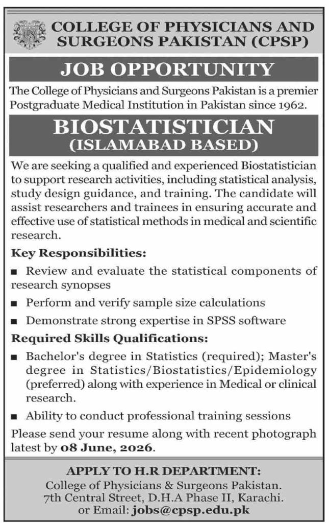 CPSP Jobs 2026 Advertisement