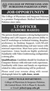 CPSP Jobs 2026 Advertisement