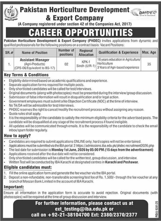 PHDEC Jobs 2026