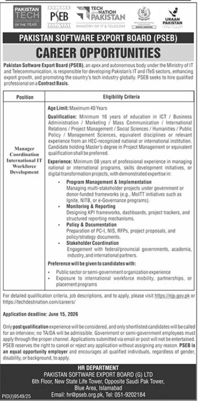 PSEB Jobs 2026 Advertisement
