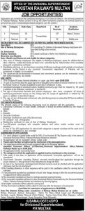 Pakistan Railways Multan Jobs 2026 Advertisement