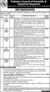 PCSIR Jobs 2026 Islamabad Engineering Vacancies Banner CareerHub.pk