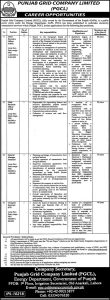PGCL Jobs 2026 Punjab Grid Company Executive Vacancies Poster