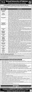 Virtual University Jobs 2026 Director and Manager Vacancies Islamabad