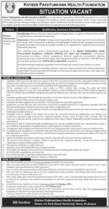 KPHF Jobs 2026 Director Procurement Vacancy Poster